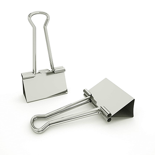 Silver Binder Clips 32mm