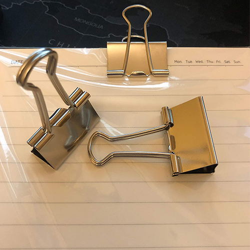 Silver Binder Clips 32mm