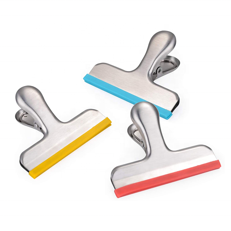 Stainless steel Gold Chip clip 78mm