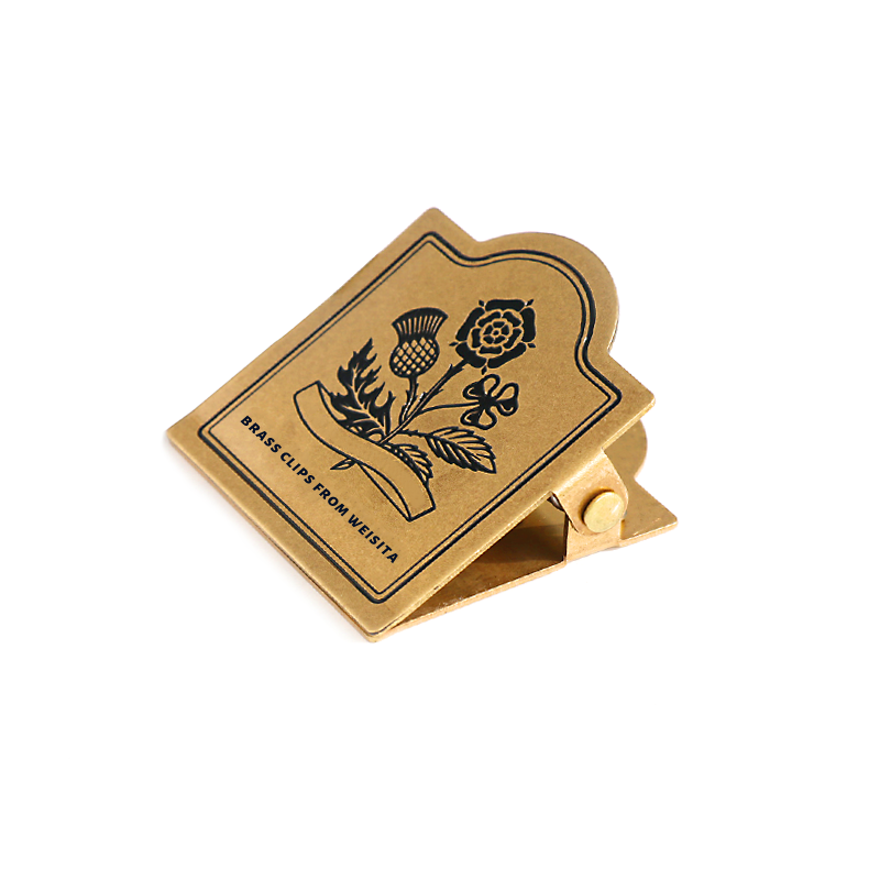 Metal Scrapbook Clip for notbook