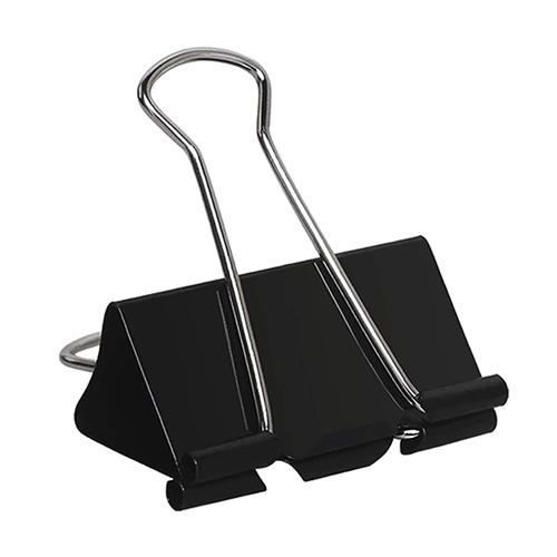 black Binder clips 1.6inch